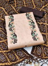 Cream Colour RAHUL NX 513 New Latest Designer Silk Dress Material Collection 513 A